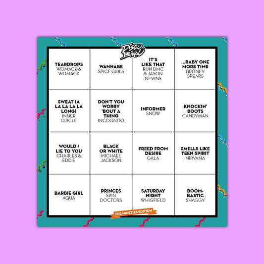 Disco Bingo The Nineties Edition