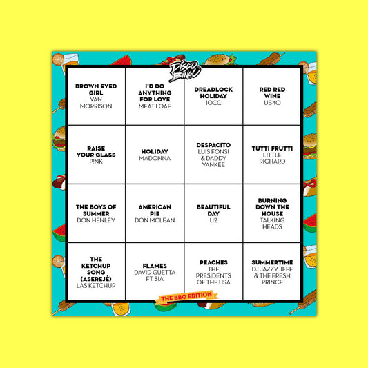 Disco Bingo The BBQ Edition