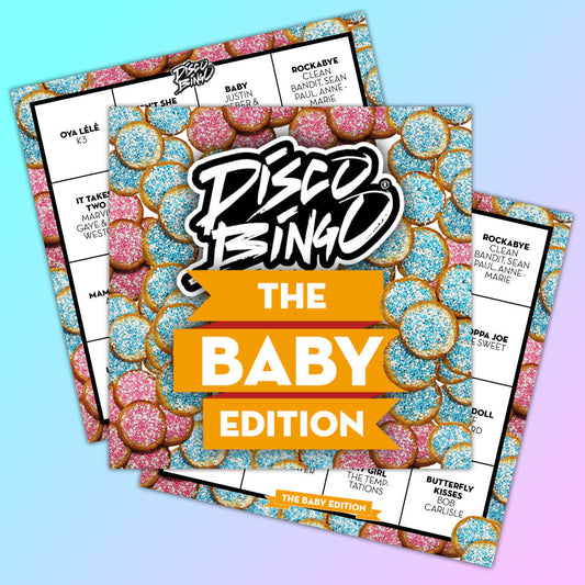 Disco Bingo The Baby (Shower) Edition