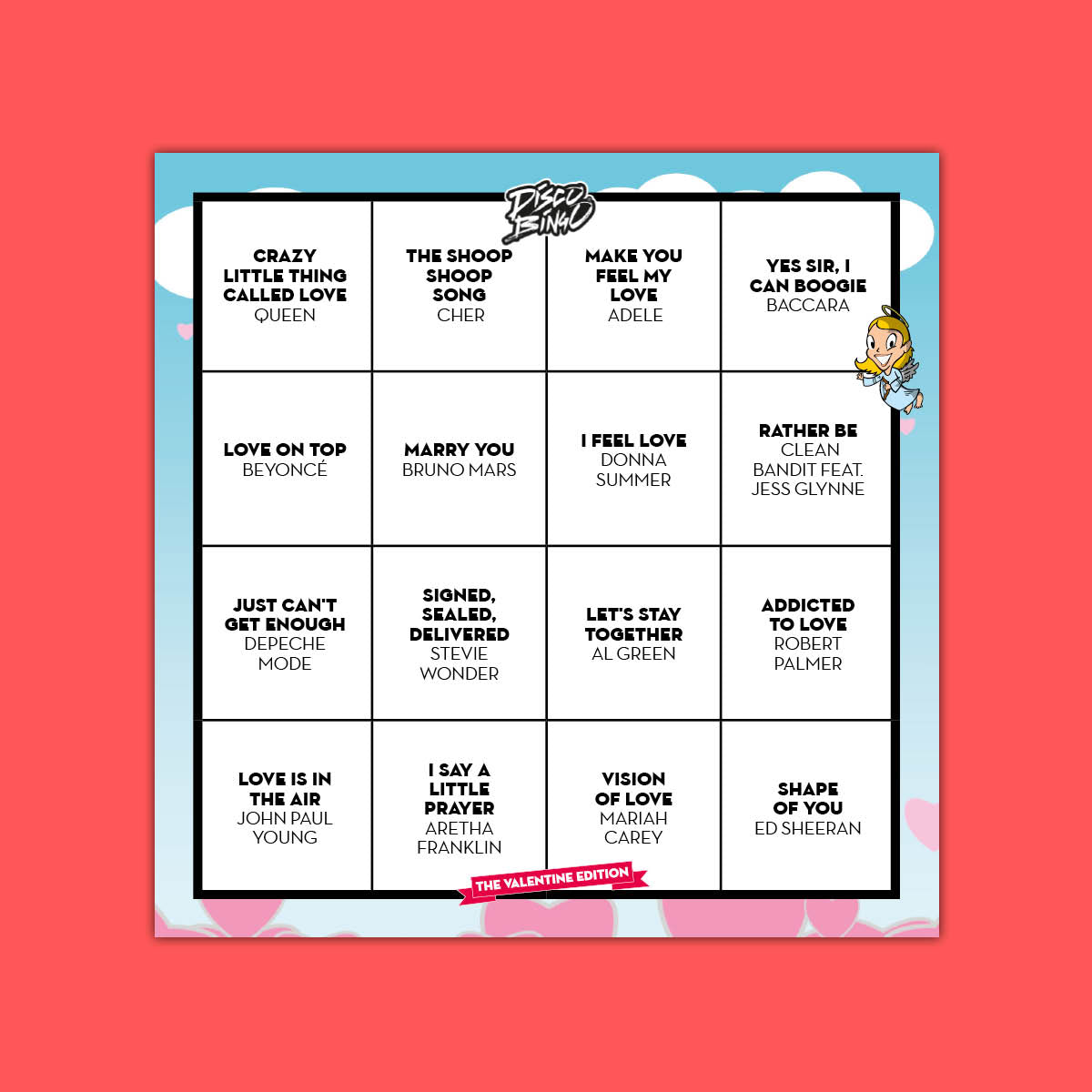Disco Bingo The Love Edition