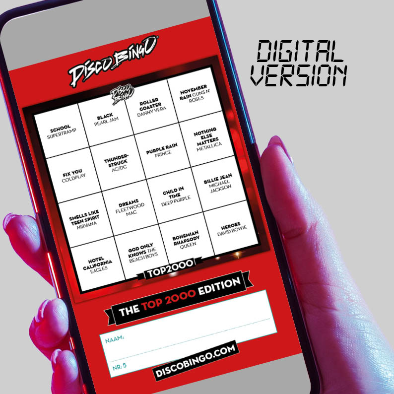 Disco Bingo The Top 2000 Edition *Digital Version