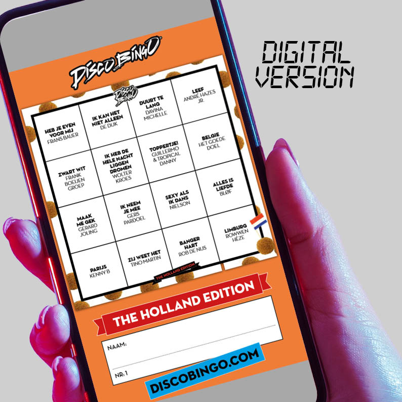 Disco Bingo The Holland Edition *Digital Version