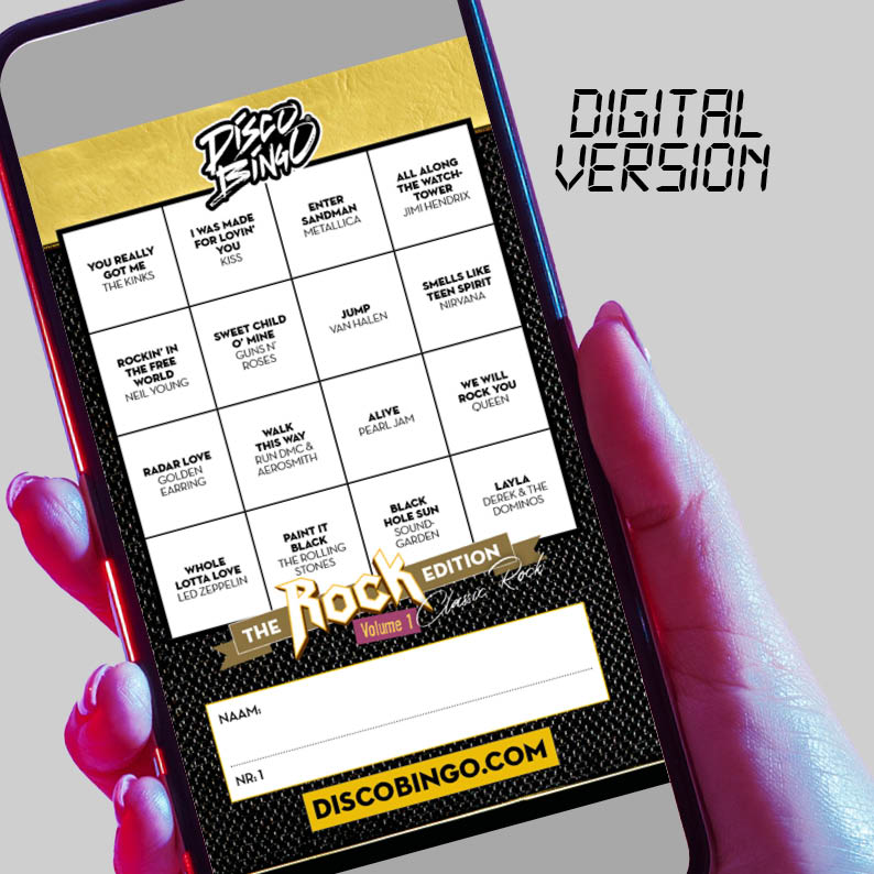 Disco Bingo The Rock Edition Vol. 1 *Digitale Version | Int.