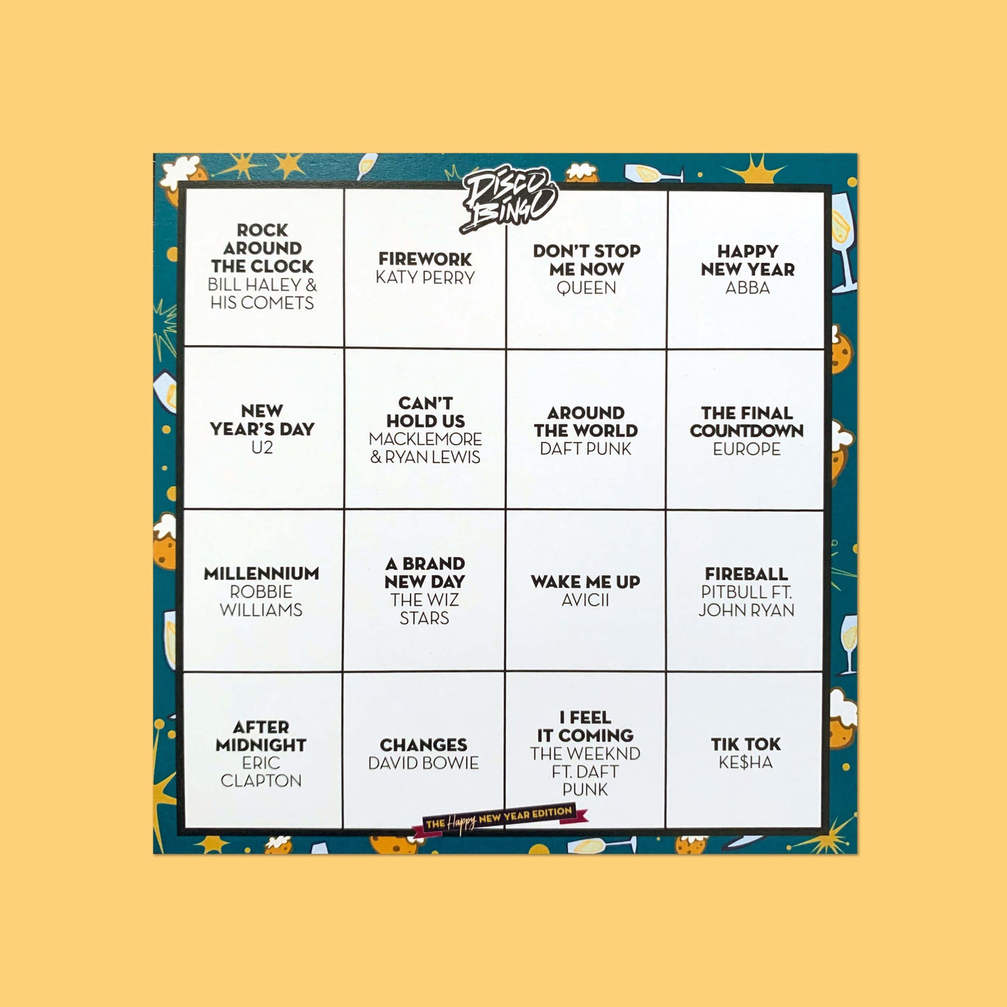 Disco Bingo Die Dezember-Spielbox