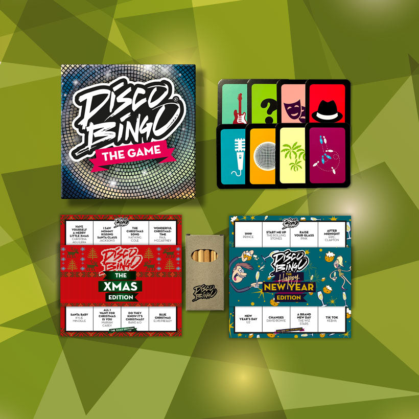 Disco Bingo Die Dezember-Spielbox