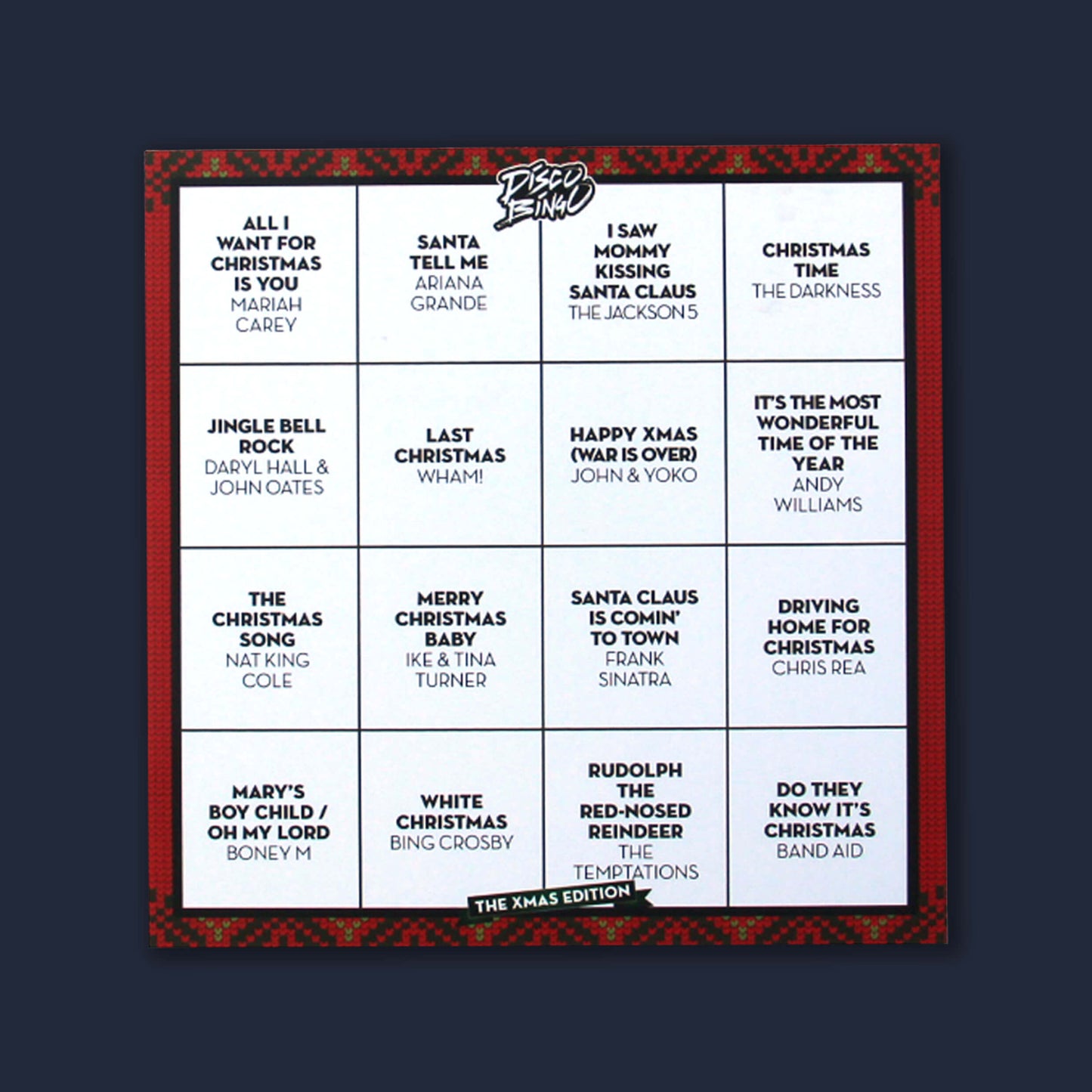 Disco Bingo Die Dezember-Spielbox