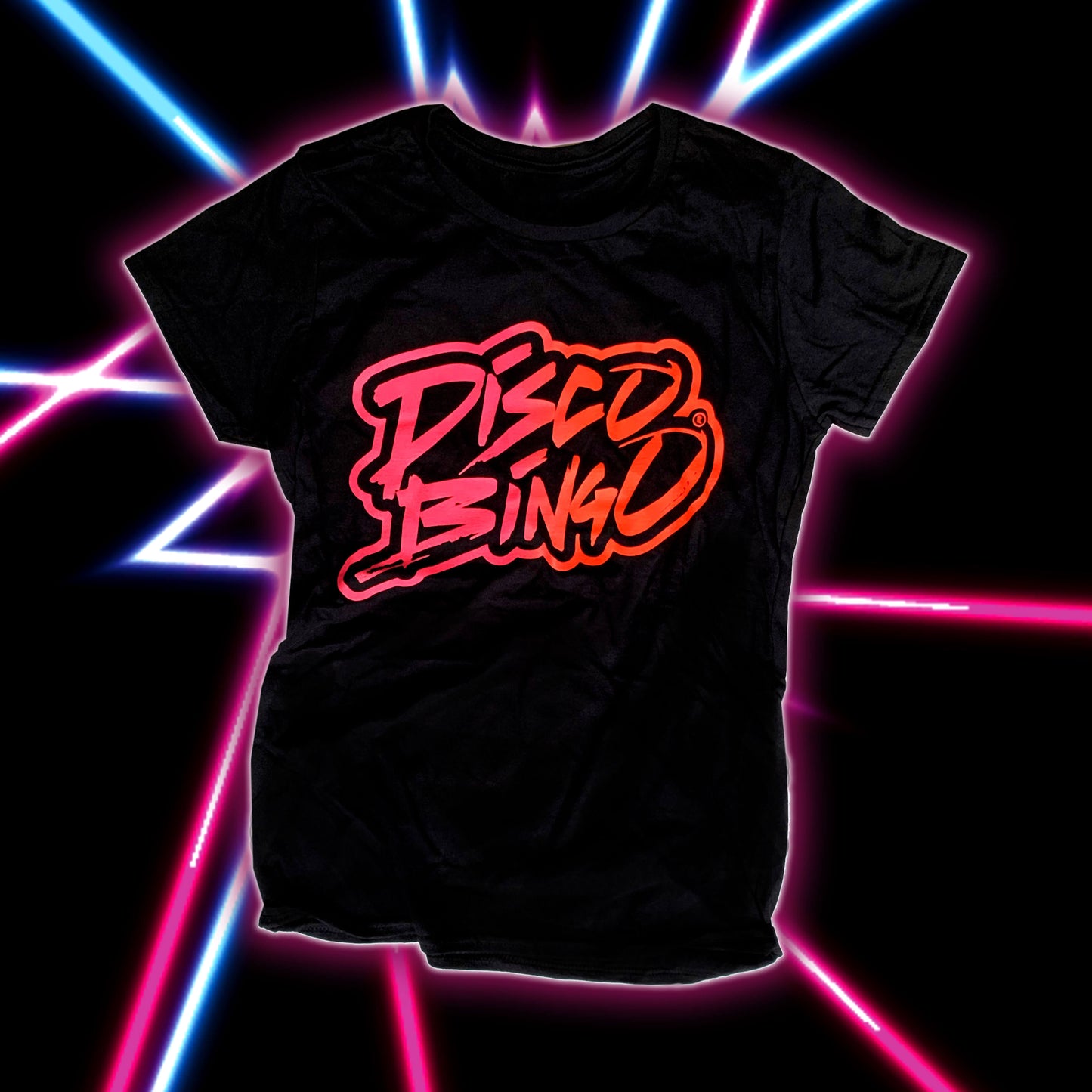 Disco Bingo T-Shirt 'Neon Nights'