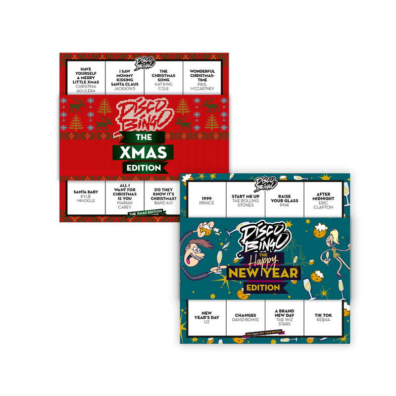 Disco Bingo Die Dezember-Spielbox