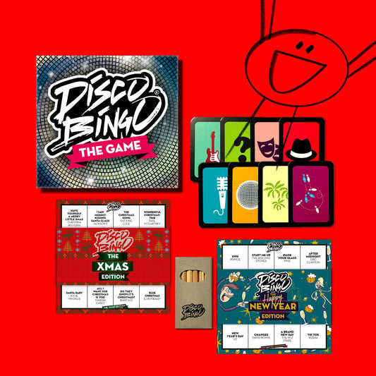 Disco Bingo The Xmas Gift Box