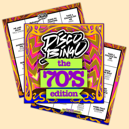 Disco Bingo The 70's Edition