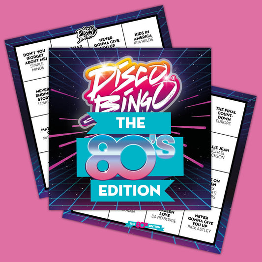 Disco Bingo The 80s Edition