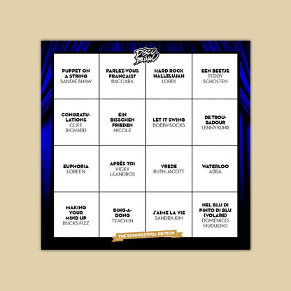 Disco Bingo The Songfestival Edition