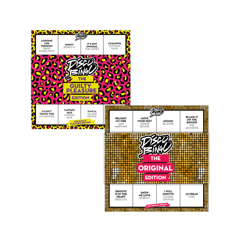 Disco Bingo The Original Game Box