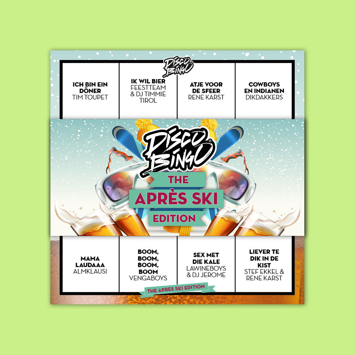 Disco Bingo The Fissa Game Box