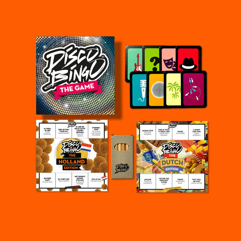 Disco Bingo The Holland Game Box