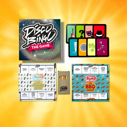 Disco Bingo The Summer Game Box