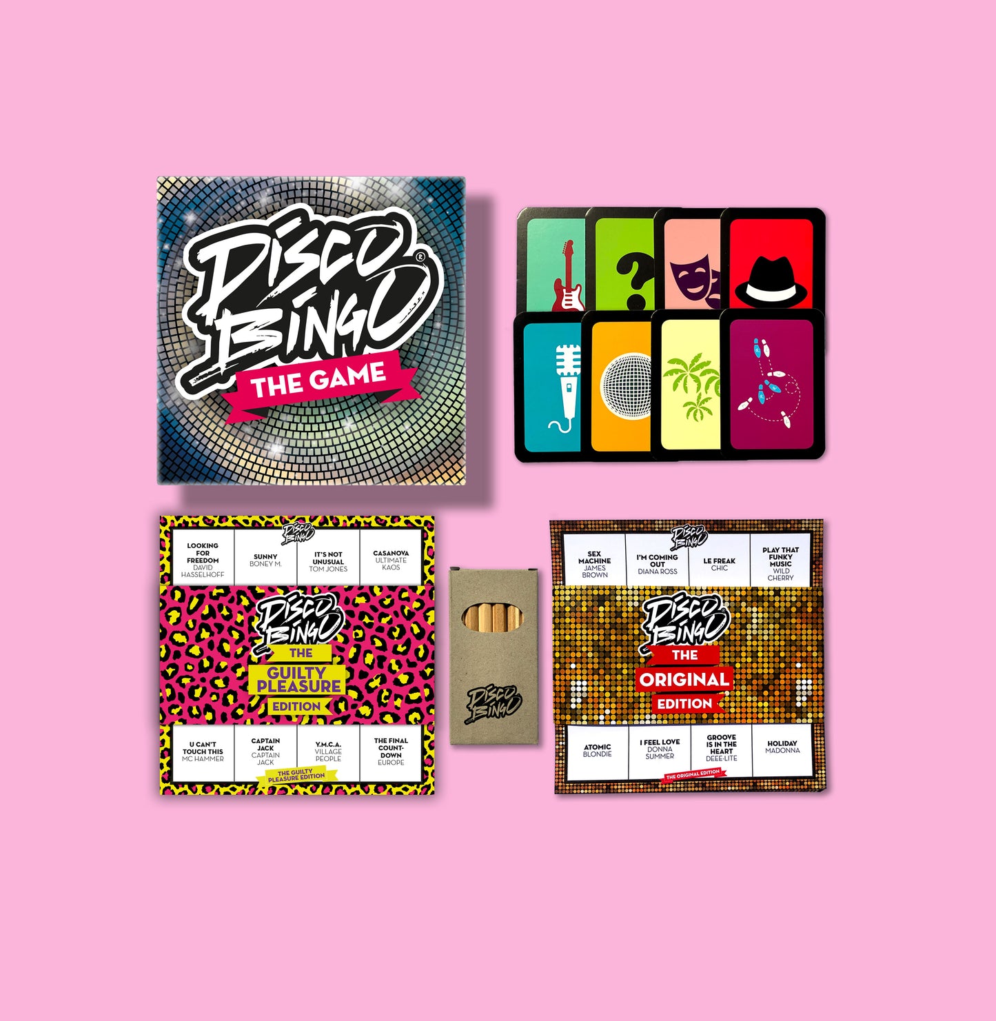 Disco Bingo The Original Game Box