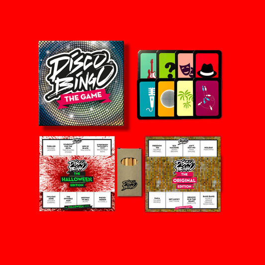 Disco Bingo The Halloween Game Box