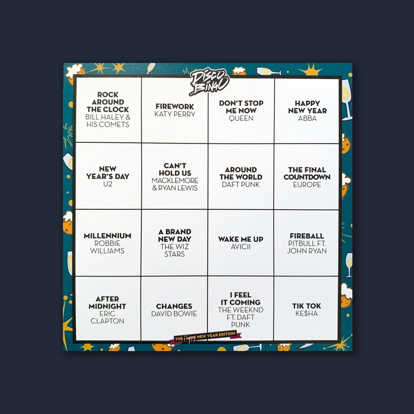 Disco Bingo The X-Mas & The Happy New Year Edition SET