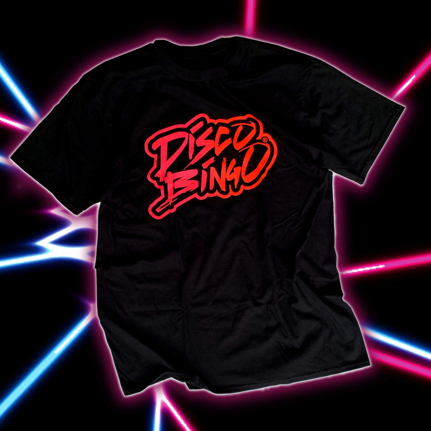 Disco Bingo T-Shirt 'Neon Nights'